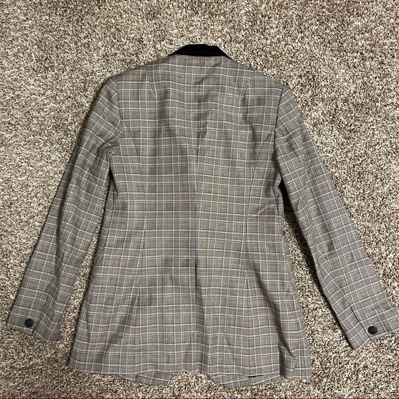 Rag & Bone Ridley Peak Lapel Plaid Blazer Jacket - Picture 8 of 12